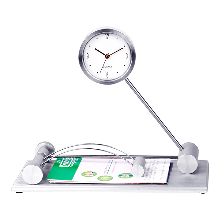 RELOJ Y PORTA TARJETAS E209